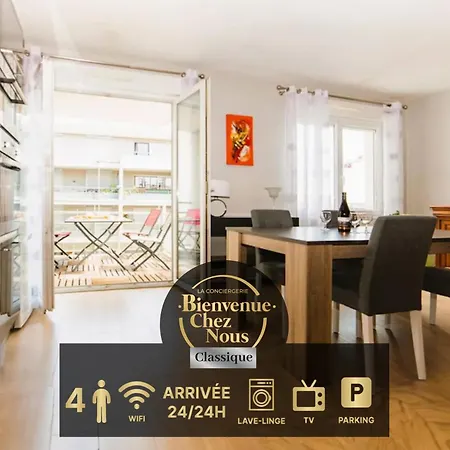 Le Monjuzet - Joli T2 Avec Petite Terrasse Confort, Proche Du Centre Appartement
